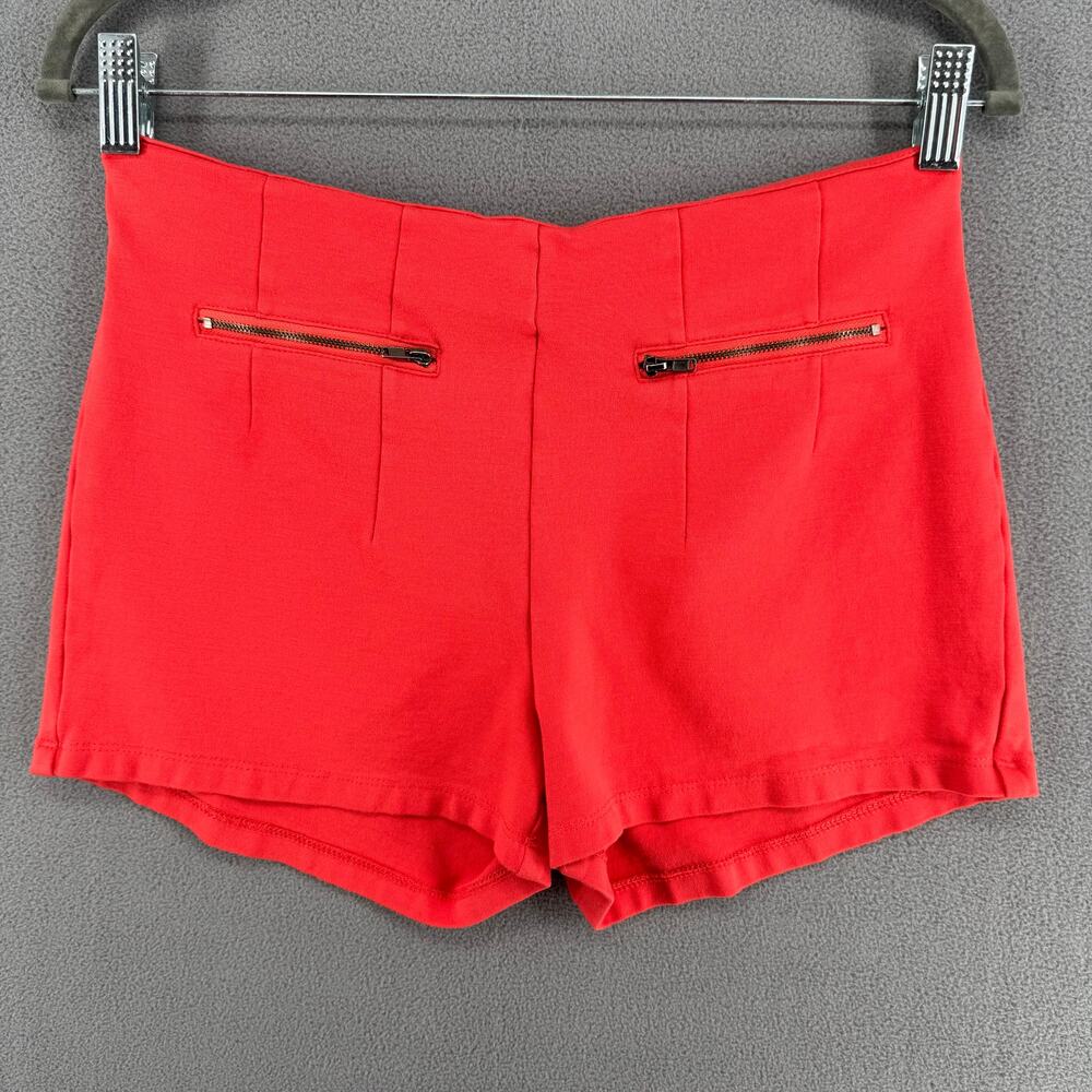 Active Hot Pants‎ Retro Go Go Shorts Womens M Coral Stretch